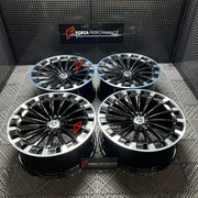 22 INCH FORGED WHEELS RIMS for MERCEDES BENZ EQS SUV 450 X296 2023