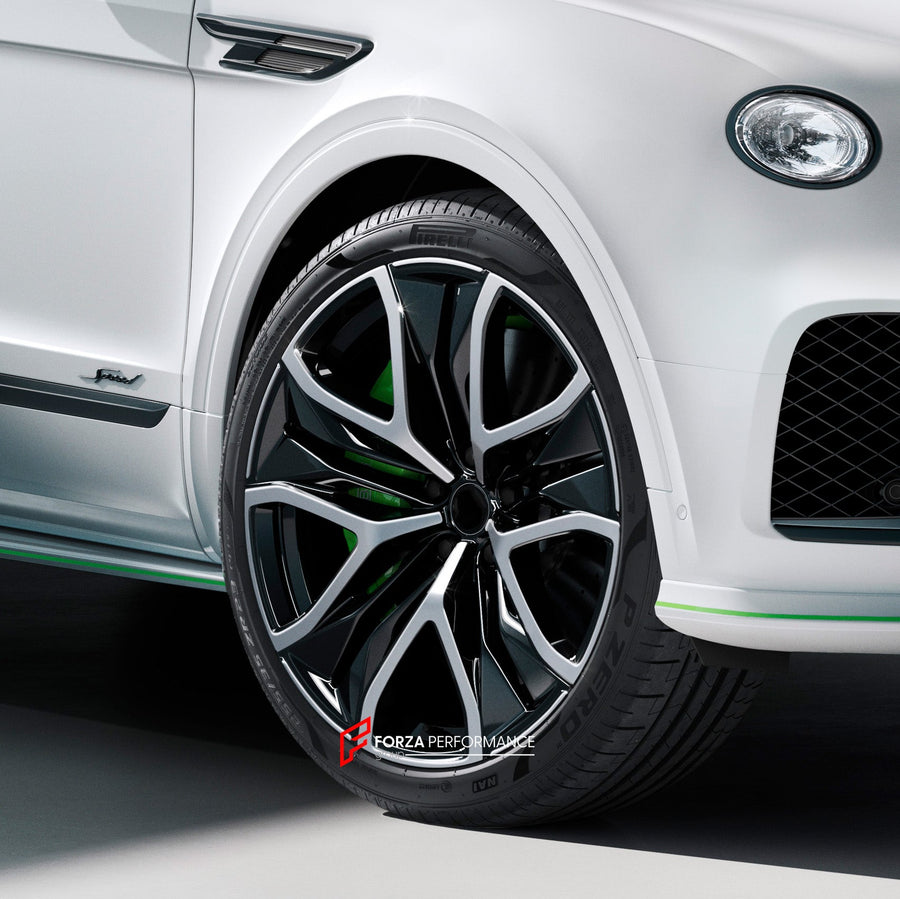 Buy Now 23 INCH FORGED WHEELS RIMS for BENTLEY BENTAYGA SPEED 2025 and upgrade car parts from SIR Tuning at the Best Price. Headlights, Tail lights, Bodykits, Navigations, Gallery and more - Fast & Free Shipping within Europe, US & Worldwide.