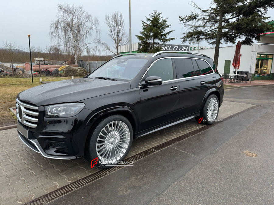 Buy Now 23 INCH FORGED WHEELS RIMS for MERCEDES-BENZ GLS X167 FACELIFT 2024 and upgrade car parts from SIR Tuning at the Best Price. Headlights, Tail lights, Bodykits, Navigations, Gallery and more - Fast & Free Shipping within Europe, US & Worldwide.