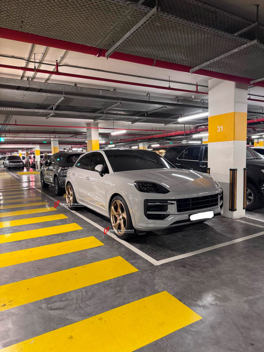 Buy Now 23 INCH FORGED WHEELS RIMS for PORSCHE CAYENNE GTS 9Y FACELIFT 2025 and upgrade car parts from SIR Tuning at the Best Price. Headlights, Tail lights, Bodykits, Navigations, wheels and more - Fast & Free Shipping within Europe, US & Worldwide.