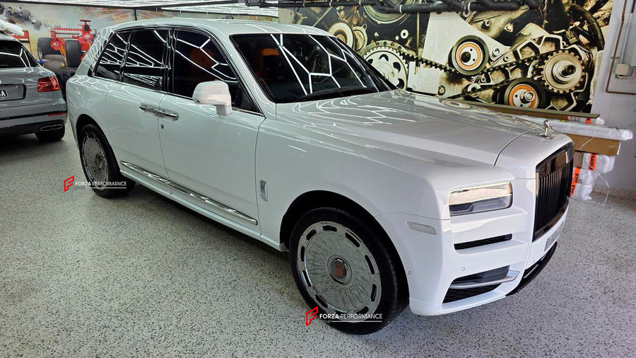 Buy Now 23 INCH FORGED WHEELS RIMS for ROLLS-ROYCE CULLINAN 2020 and upgrade car parts from SIR Tuning at the Best Price. Headlights, Tail lights, Bodykits, Navigations, Gallery and more - Fast & Free Shipping within Europe, US & Worldwide.