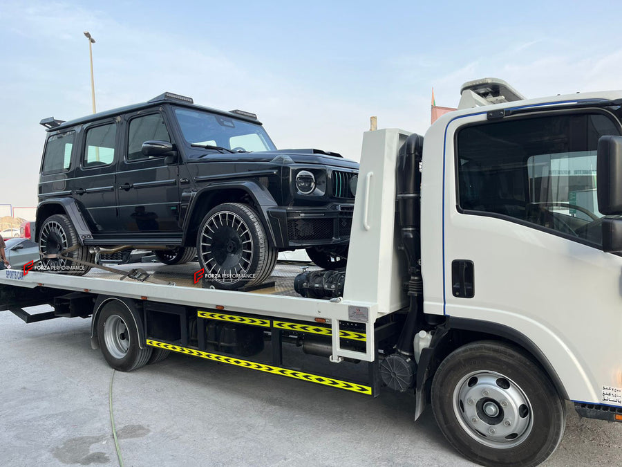 Buy Now 24 INCH FORGED WHEELS RIMS for MERCEDES BENZ G CLASS G63 W465 2025 and upgrade car parts from SIR Tuning at the Best Price. Headlights, Tail lights, Bodykits, Navigations, Gallery and more - Fast & Free Shipping within Europe, US & Worldwide.