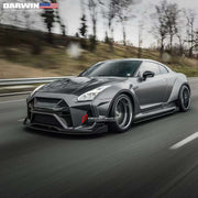 CARBON WIDE BODY KIT for NISSAN GT-R R35 2008 - 2020 | AUTHENTIC DARWINPRO BKSSII STYLE