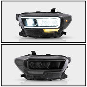 Vland Carlamp Matrix Projector and Full LED Headlights for Toyota Tacoma 2016-UP