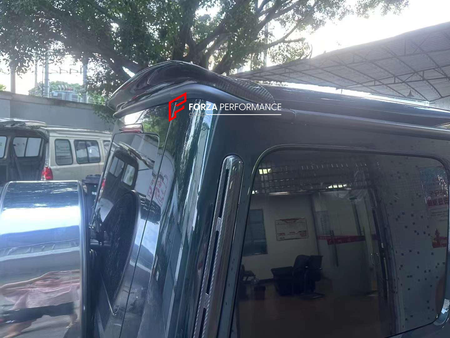 CARBON ROOF SPOILER for MERCEDES-BENZ G-CLASS W463A W464 G63 G500 G400 2018+