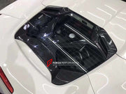 TRANSPARENT ENGINE COVER for FERRARI 488 SPIDER 2016 - 2020
