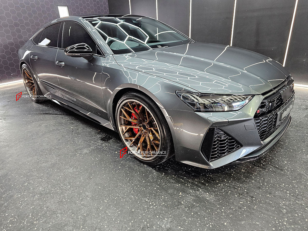 3-PIECE 22 INCH FORGED WHEELS RIMS FOR AUDI RS7 C8 2019
