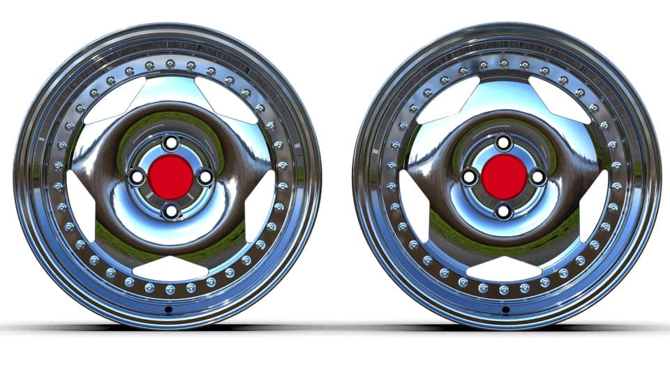 3-Piece FORGED WHEELS FOR VOLKSWAGEN GOLF