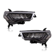 VLAND LED Reflective bowl Headlights For 2014-2024 Toyota 4Runner