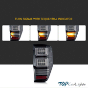 12-22 Ford Ranger(T6/P375) Vland LED Tail Lights With Sequential Turn Signal (Not Fit For US Models)