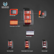 14-18 Chevrolet Silverado Vland II LED Tail Lights With Dynamic Welcome Lighting