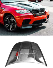 DRY CARBON FRONT HOOD for BMW X6 / X5 E71 / E70
