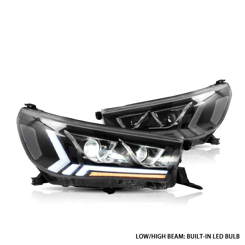 Vland  LED Headlights For Toyota Hilux Vigo Revo 2015-2020