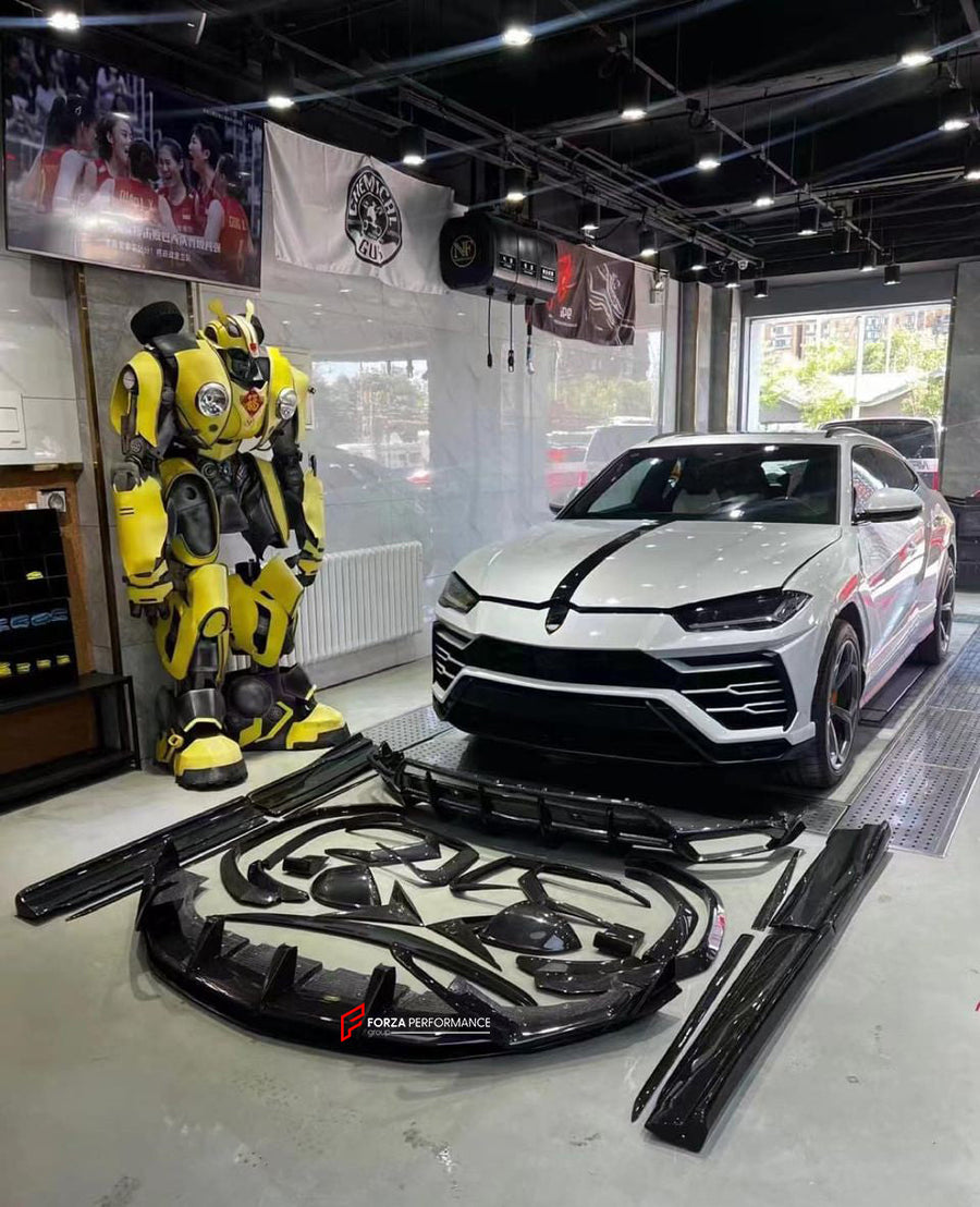 Buy Now CARBON BODY KIT for LAMBORGHINI URUS 2018+ and upgrade car parts from SIR Tuning at the Best Price. Headlights, Tail lights, Bodykits, Navigations, Carbon body kit and more - Fast & Free Shipping within Europe, US & Worldwide.