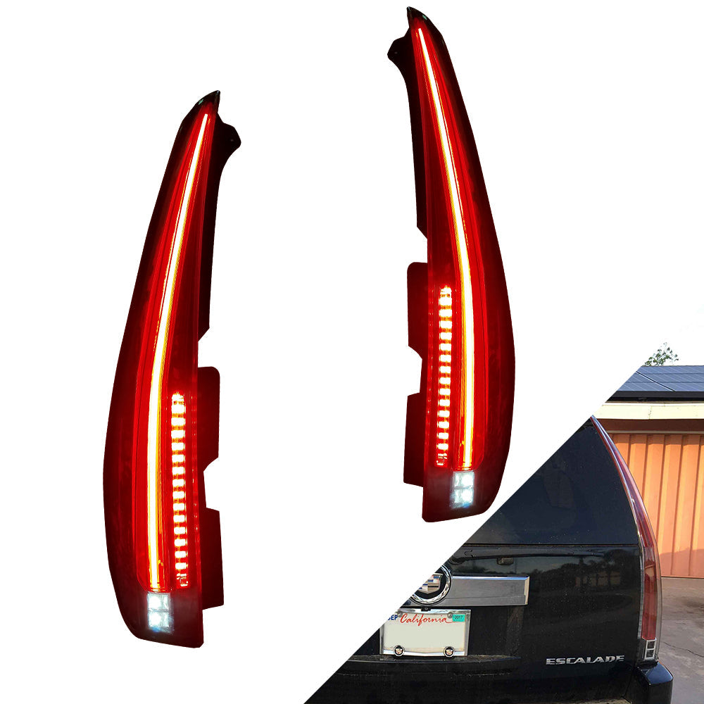 Buy Now Vland Carlamp LED Tail Lights For 2007-2014 Cadillac Escalade Clear Lens and upgrade car parts from SIR Tuning at the Best Price. Headlights, Tail lights, Bodykits, Navigations, Automotive Taillight Assemblies and more - Fast & Free Shipping within Europe, US & Worldwide.