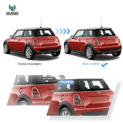 07-13 Mini Cooper (R56 R57 R58 R59) Vland II LED Tail Lights With Amber Sequential Turn Signal [E-mark]