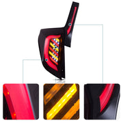 VLAND Full LED Tail Lights for Honda Fit / Jazz (GK5) 2014-2020 (Plug and Play. No Need Bulbs)