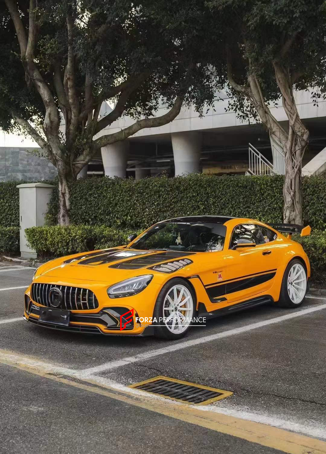 CARBON BODY KIT for MERCEDES-BENZ C190 AMG GT/GTS 2022+