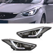 Vland Carlamp Projector Headlights For Hyundai Elantra (Avante MD) 2011-2015