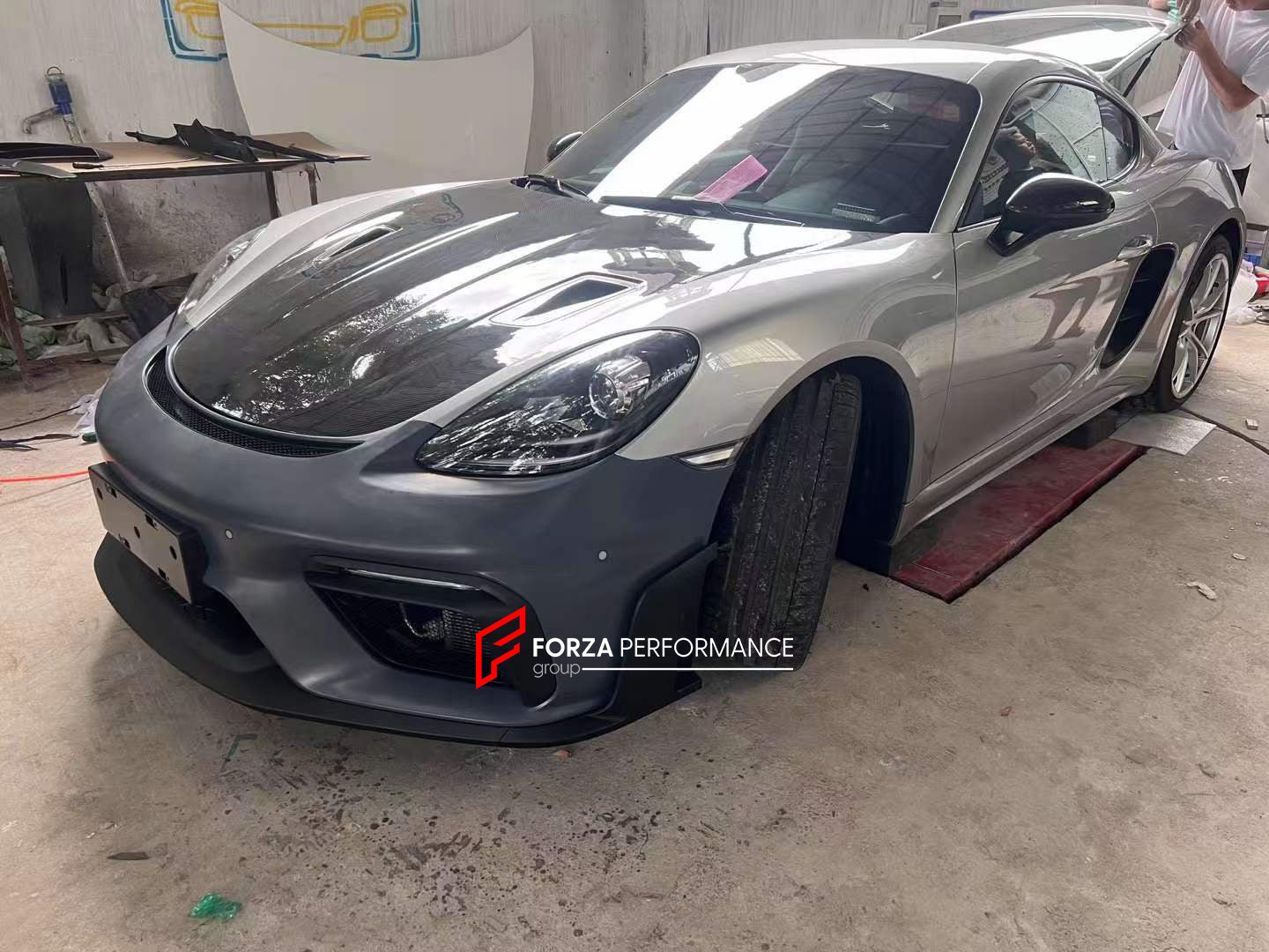 CONVERSION UPGRADE BODY KIT for PORSCHE 718 982 CAYMAN BOXSTER 2016+ upgrade to GT4RS