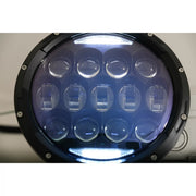 7 Inch CREE LED Headlights Amber Halo DRL suitable for Jeep Wrangler TJ & JK (1997-2018) – product image 3