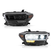 Vland Carlamp Matrix Projector and Full LED Headlights for Toyota Tacoma 2016-UP
