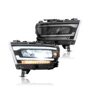 19-24 Dodge Ram 1500 5th Gen (DT) Vland LED Reflection Bowl HeadLights [E-mark]