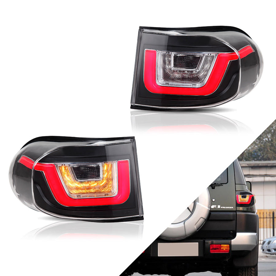 Buy Now Vland Carlamp LED Tail Lights For 2007-2014 Toyota FJ Cruiser and upgrade car parts from SIR Tuning at the Best Price. Headlights, Tail lights, Bodykits, Navigations, Tail lights and more - Fast & Free Shipping within Europe, US & Worldwide.