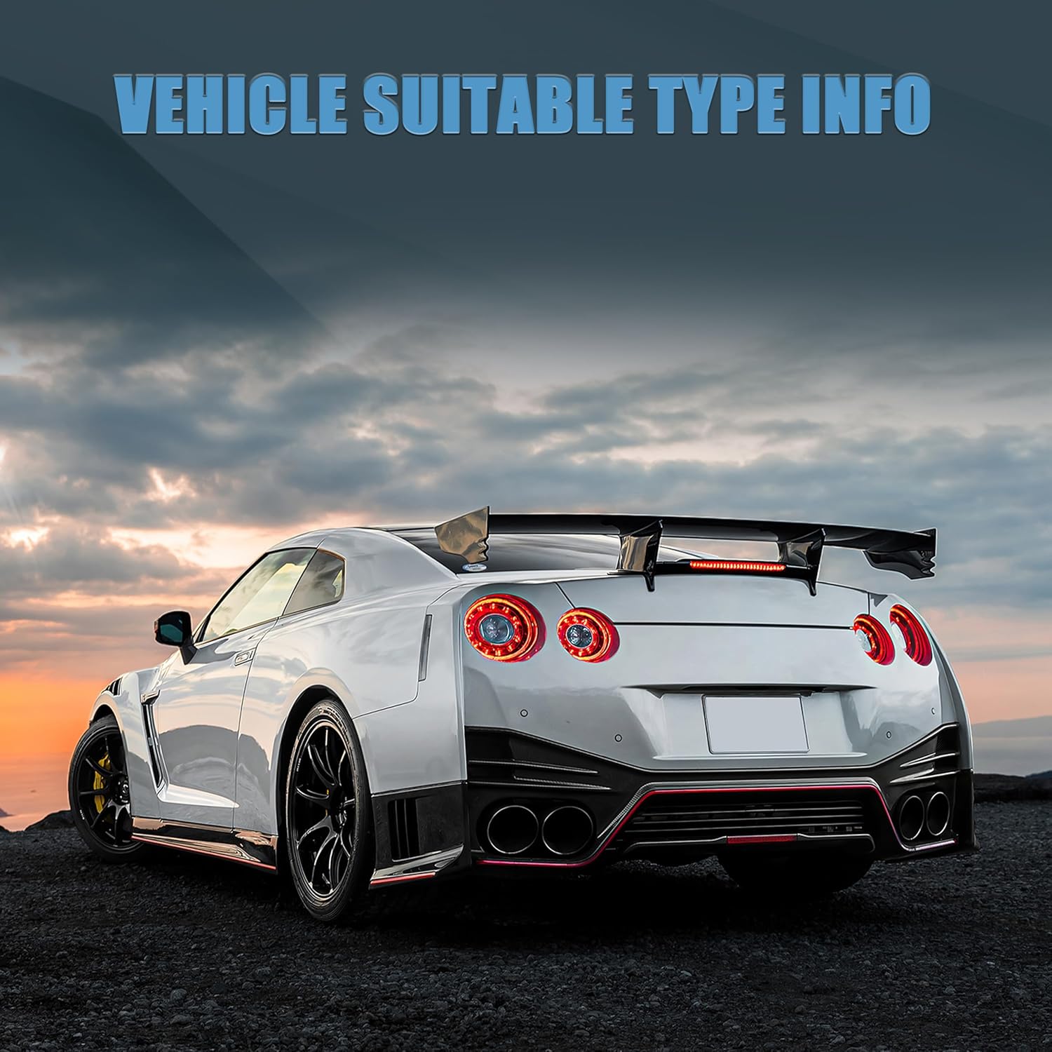 VLAND LED Tail Lights For Nissan GTR R35 2008-2023