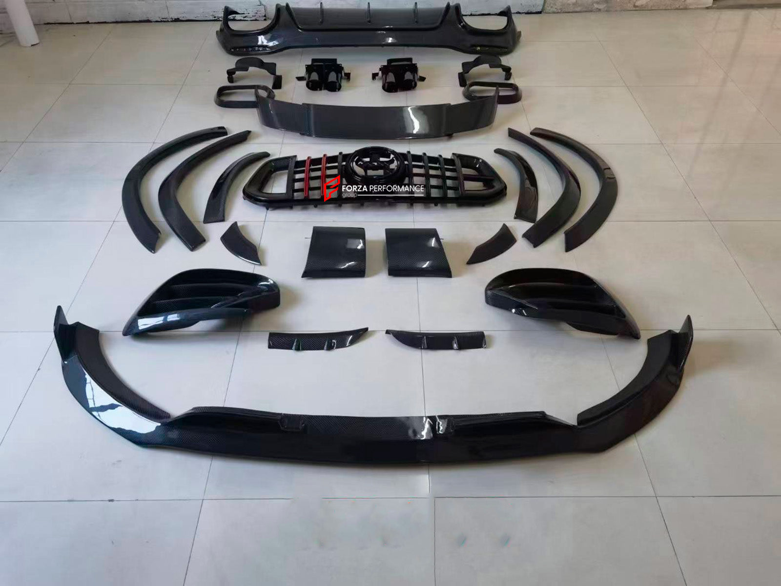 900 DRY CARBON BODY KIT for MERCEDES-BENZ AMG GLE 63 SUV V167 2019+