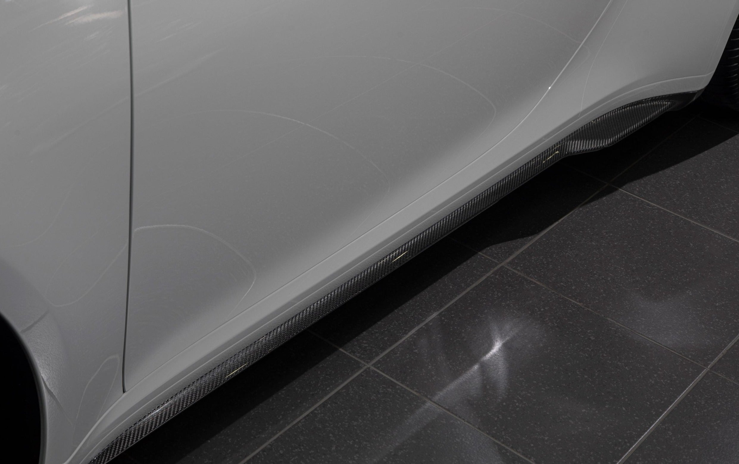 CARBON SIDE SKIRTS for PORSCHE 911 992.1 TURBO TURBO S 2019 - 2025