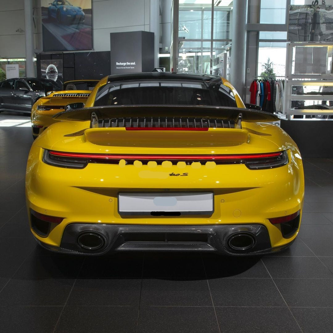 CARBON REAR DIFFUSER FOR PORSCHE 911 992 TURBO TURBO S