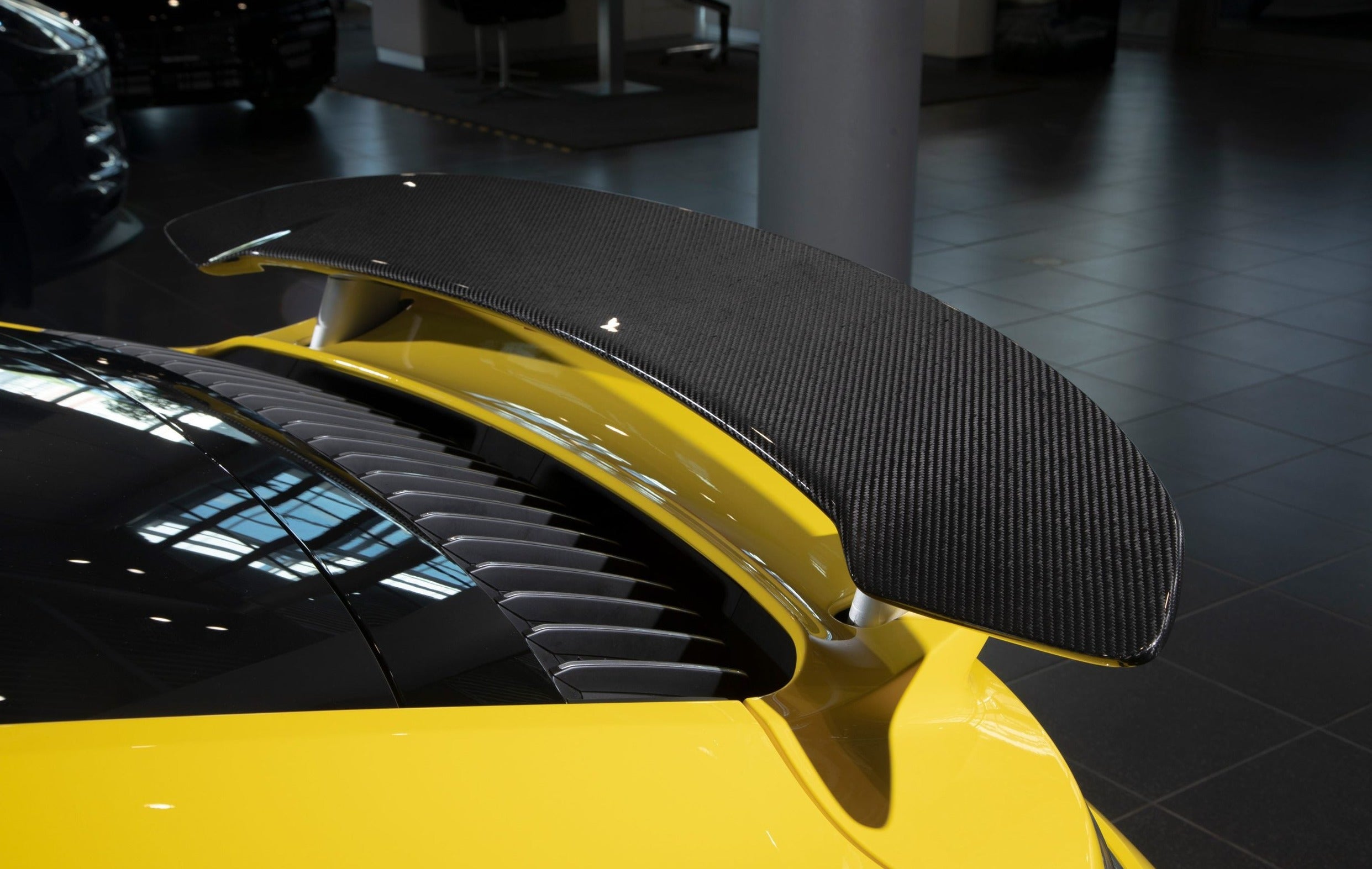 CARBON REAR SPOILER FOR PORSCHE 911 992 TURBO TURBO S
