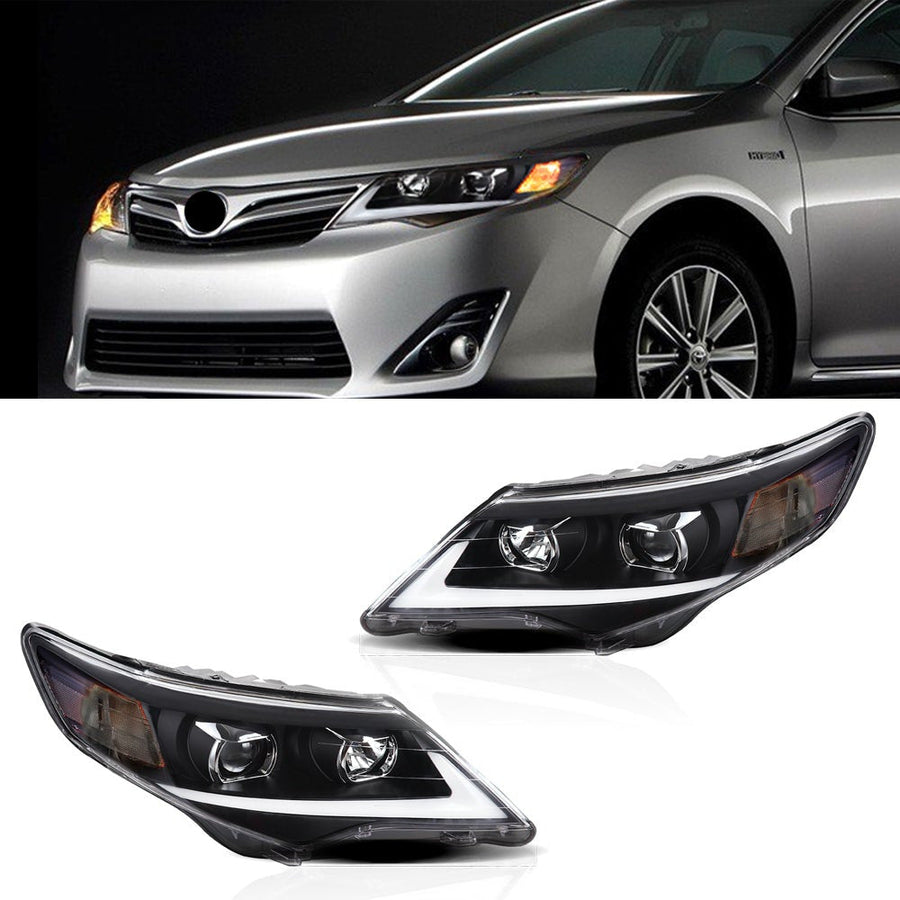 Buy Now Vland Carlamp Projector Headlights For Toyota Camry 2012-2014（Fit For American Models） and upgrade car parts from SIR Tuning at the Best Price. Headlights, Tail lights, Bodykits, Navigations, Headlights and more - Fast & Free Shipping within Europe, US & Worldwide.