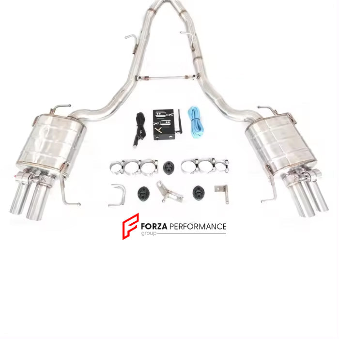 VALVED EXHAUST CATBACK MUFFLER for BMW F01 F02 7 Series 730 740