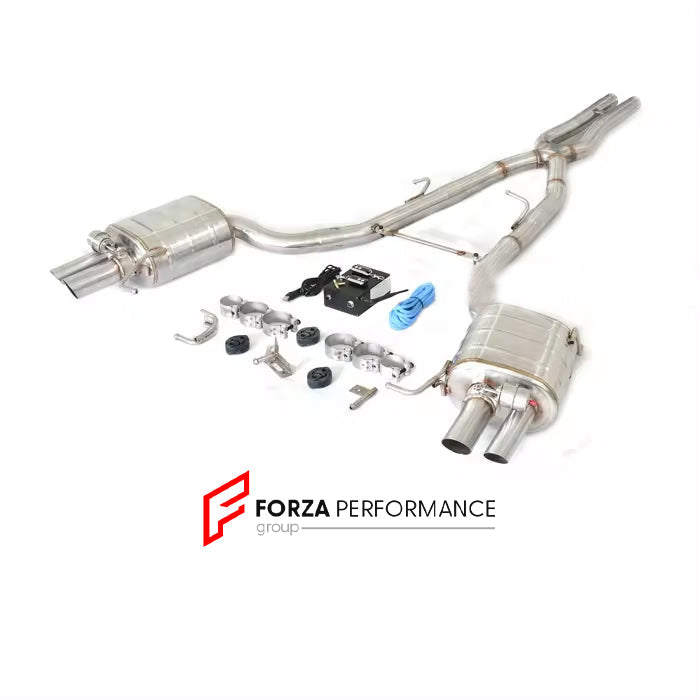 VALVED EXHAUST CATBACK MUFFLER for BMW F01 F02 7 Series 730 740