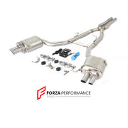 VALVED EXHAUST CATBACK MUFFLER for BMW F01 F02 7 Series 730 740