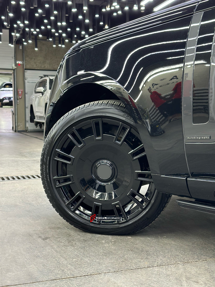 Buy Now 23 INCH FORGED WHEELS RIMS for LAND ROVER RANGE ROVER L460 and upgrade car parts from SIR Tuning at the Best Price. Headlights, Tail lights, Bodykits, Navigations, wheels and more - Fast & Free Shipping within Europe, US & Worldwide.