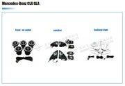 AIR VENTS with AMBIENT LIGHTS for MERCEDES BENZ GLA X156 2013 - 2020