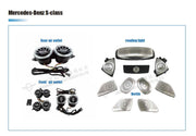 Air vents with ambient lights for Mercedes Benz GLA