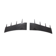 DRY CARBON FRONT BUMPER CANARDS for AUDI RS7 4K 2019+