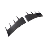 DRY CARBON FRONT BUMPER CANARDS for AUDI RS7 4K 2019+