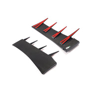DRY CARBON FRONT BUMPER CANARDS for AUDI RS7 4K 2019+
