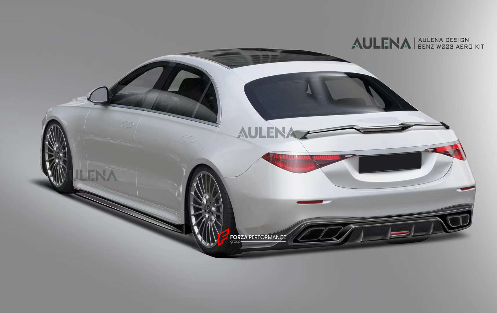 AUTHENTIC AULENA CARBON BODY KIT for MERCEDES-BENZ S-CLASS W223 S320 S400 S450 AMG 2021+