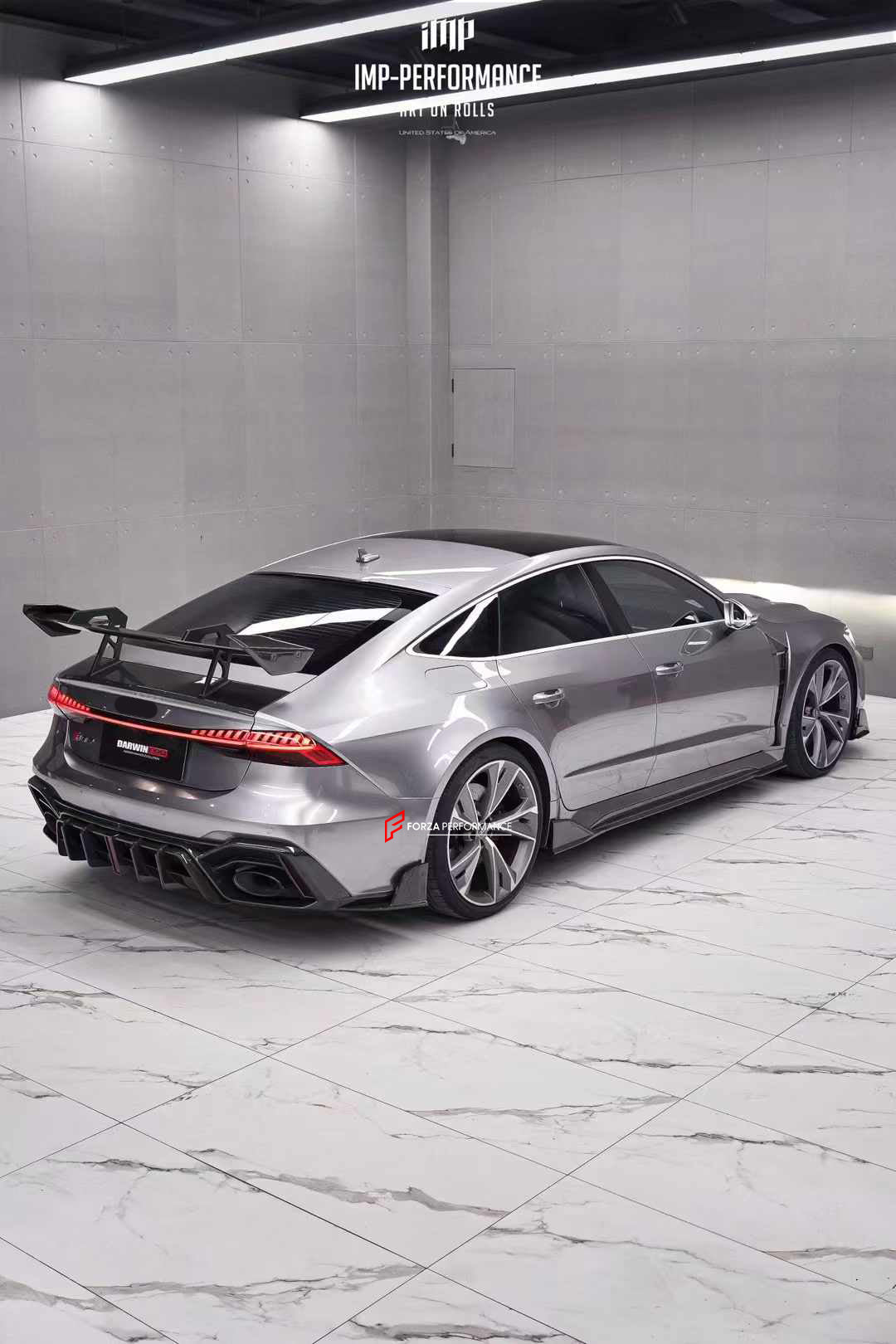 AUTHENTIC DARWINPRO DRY CARBON BODY KIT for AUDI RS7 C8 2019+