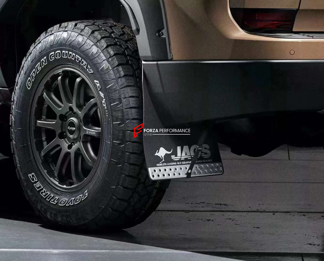 AUTHENTIC JAOS MUD FLAPS for LEXUS GX550 2024