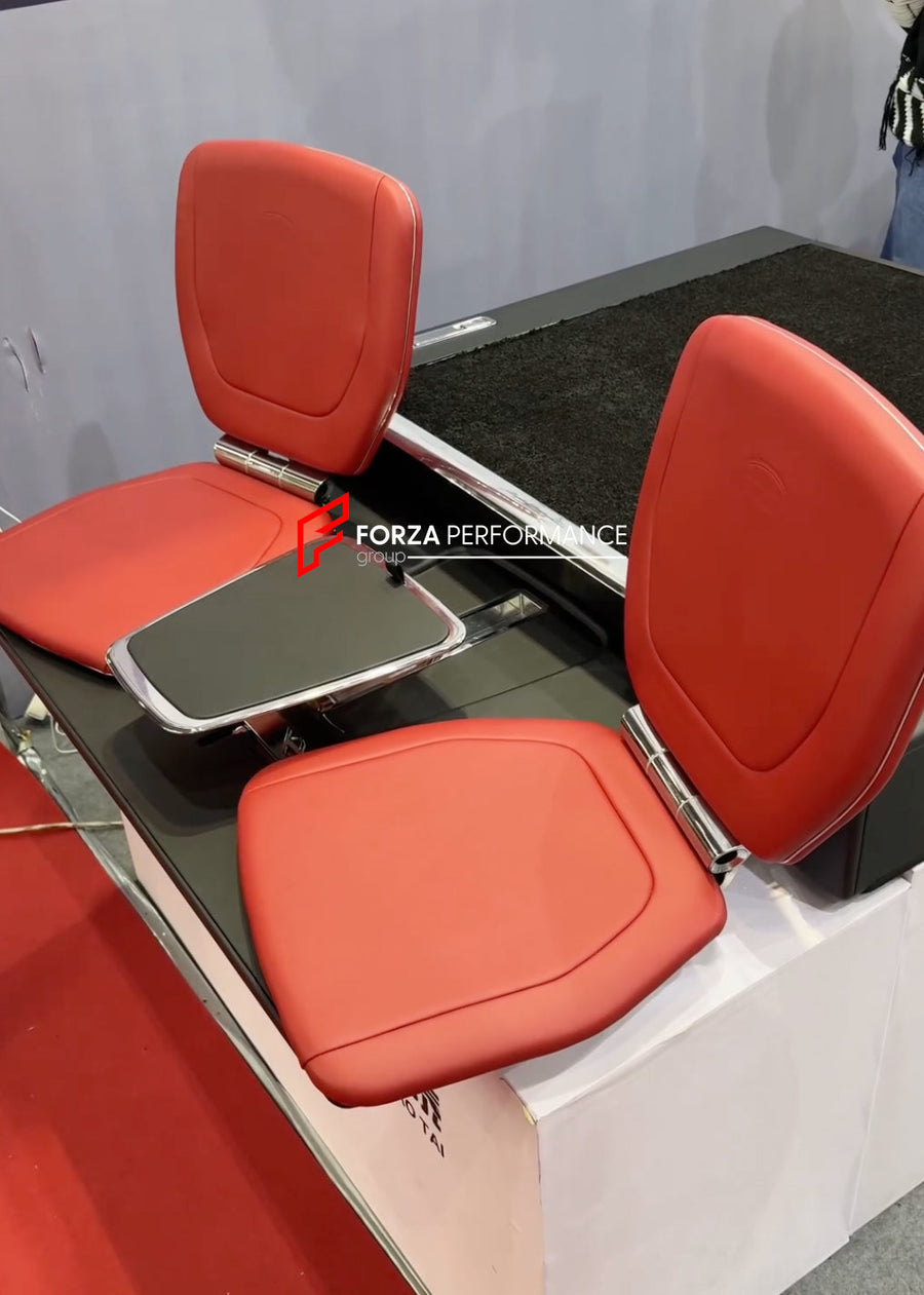 Buy Now AUTO RETRACTABLE FOLDING TAILGATE TRUNK SEATS for ROLLS-ROYCE CULLINAN | CULLINAN VIEWING SUITE STYLE and upgrade car parts from SIR Tuning at the Best Price. Headlights, Tail lights, Bodykits, Navigations, Car Seats and more - Fast & Free Shipping within Europe, US & Worldwide.
