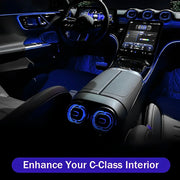 Air Vents with Ambient Lights for Mercedes-Benz C-Class W206