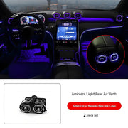 Air Vents with Ambient Lights for Mercedes-Benz C-Class W206
