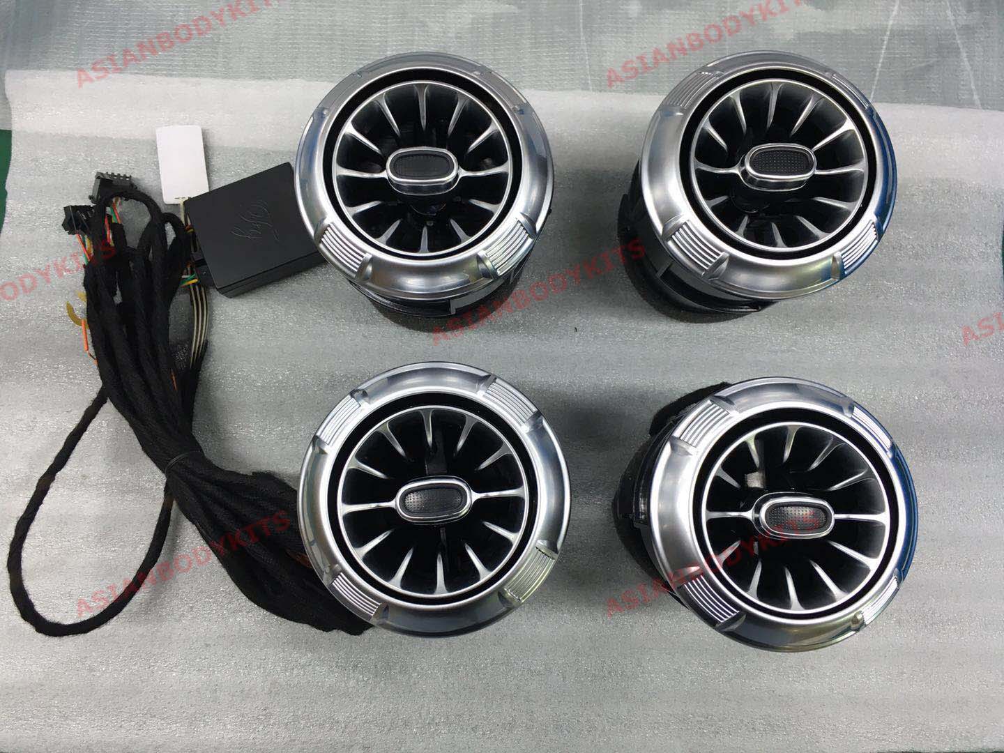 Air Vents with Ambient Light for Jeep Wrangler JK 2012 - 2017